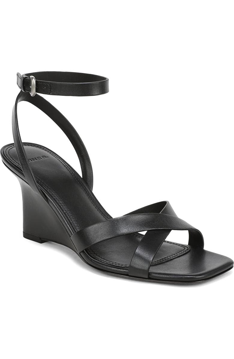 Vince Parma Ankle Strap Wedge Sandal, Main, color,