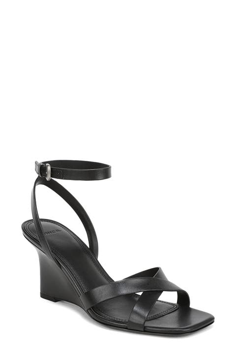 Parma Ankle Strap Wedge Sandal (Women)