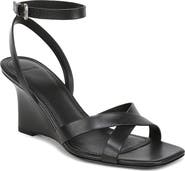 Vince Parma Ankle Strap Wedge Sandal
