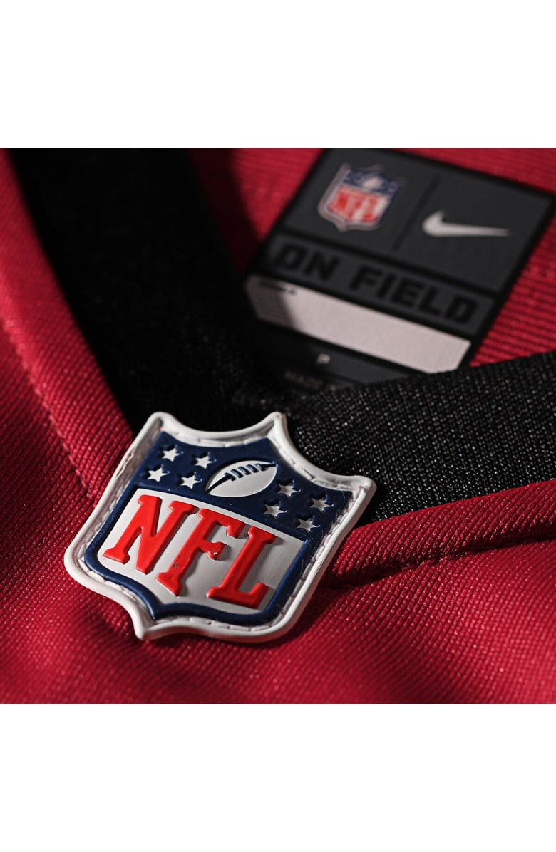 Nike Women's Nike Warrick Dunn Red Atlanta Falcons Retired Player Game Jersey, Alternate, color, 