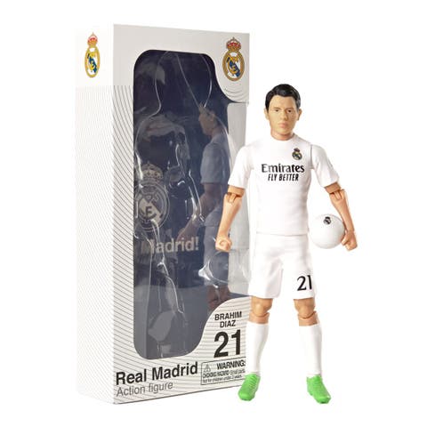SOCKERS Real Madrid CF Brahim Díaz 8" Collectible Soccer Action Figure