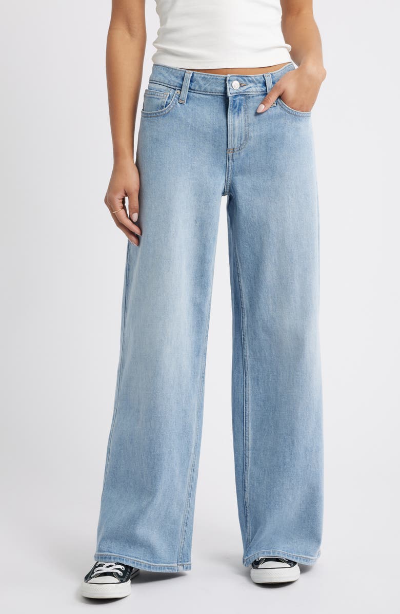 BP. Low Rise Baggy Wide Leg Jeans, Main, color, Alameda