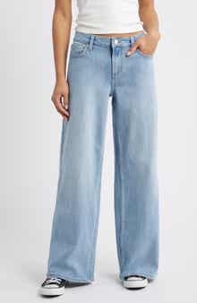 BP. Low Rise Baggy Wide Leg Jeans