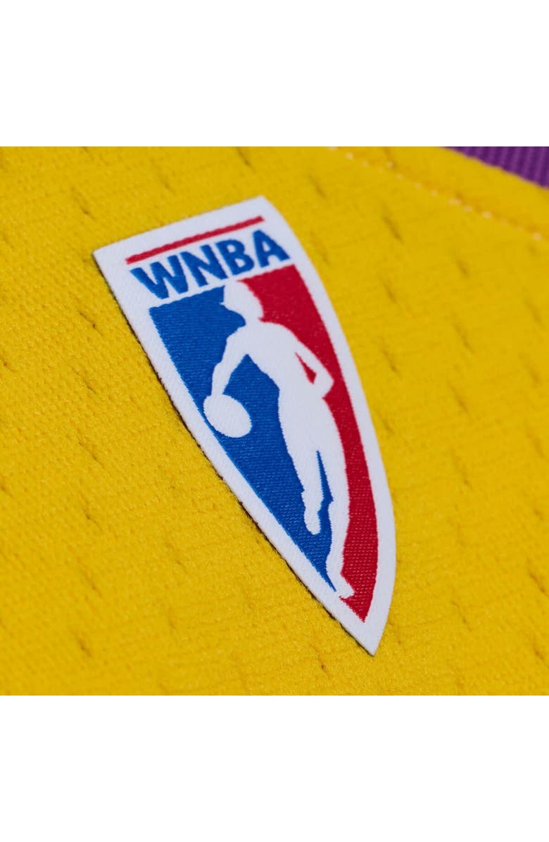 Mitchell & Ness Unisex Mitchell & Ness Lisa Leslie Gold Los Angeles Sparks Court Origins Swingman Jersey, Alternate, color, Gold