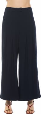 Alexia Admor Ilya High Waist Pleated Wide Leg Pants