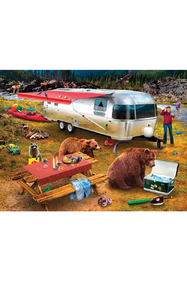 Camping Bandits 300 piece Jigsaw Puzzle for Adults, Alternate, color, Multicolor