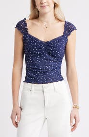 BP. Print Mesh Top
