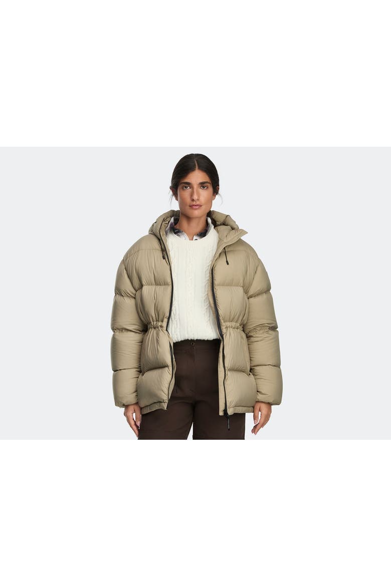 Fallon Puffer Coat, Main, color, Military Tan