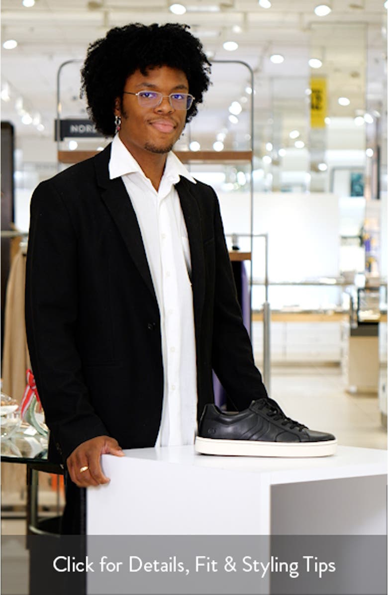 Beck Tie Low Top Sneaker, sales video thumbnail