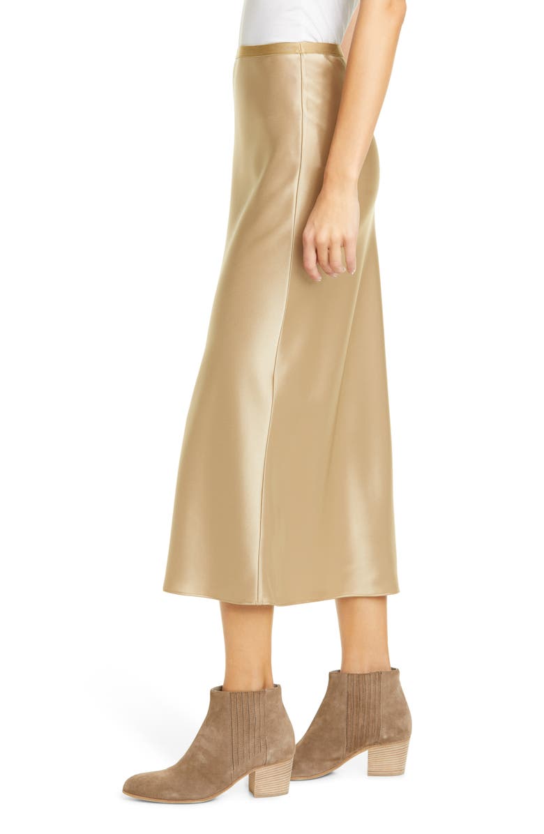 Polo Ralph Lauren Amla Bias Cut Satin Midi Skirt, Alternate, color, 