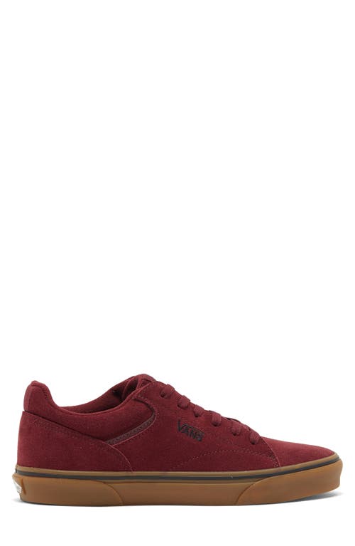 Vans Seldan Sneaker In Burgundy