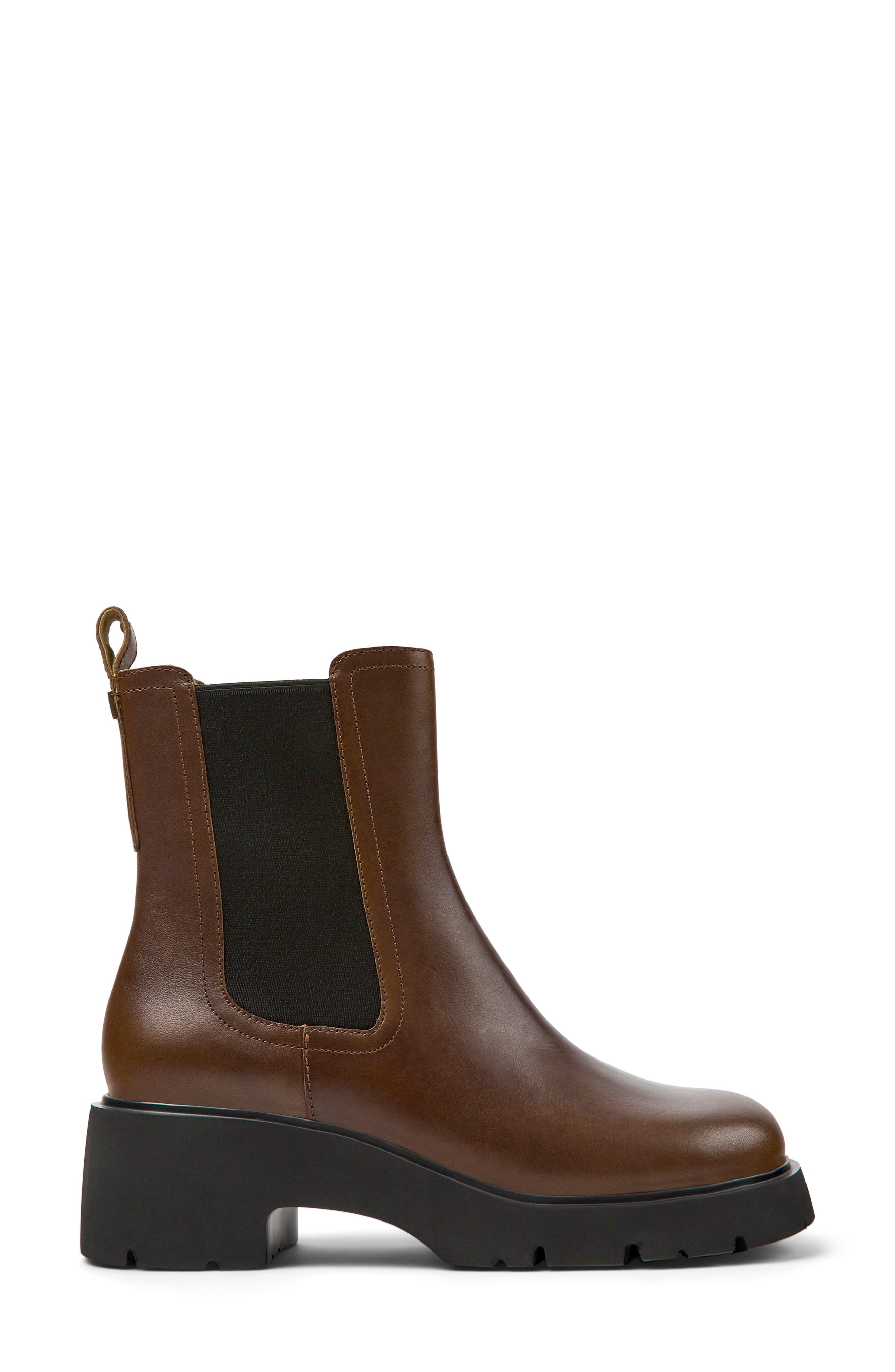 Milah Chelsea Boot, Alternate, color, MEDIUM BROWN