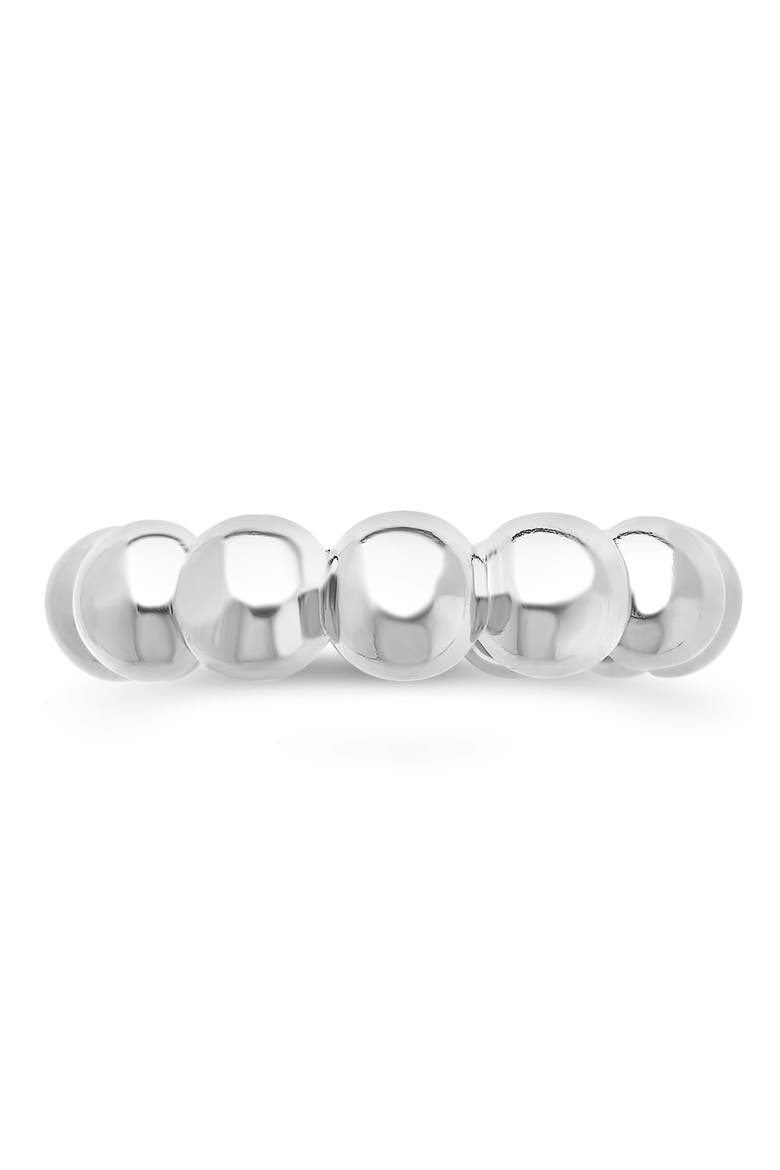 Chunky Bubble Ring, Alternate, color, SILVER