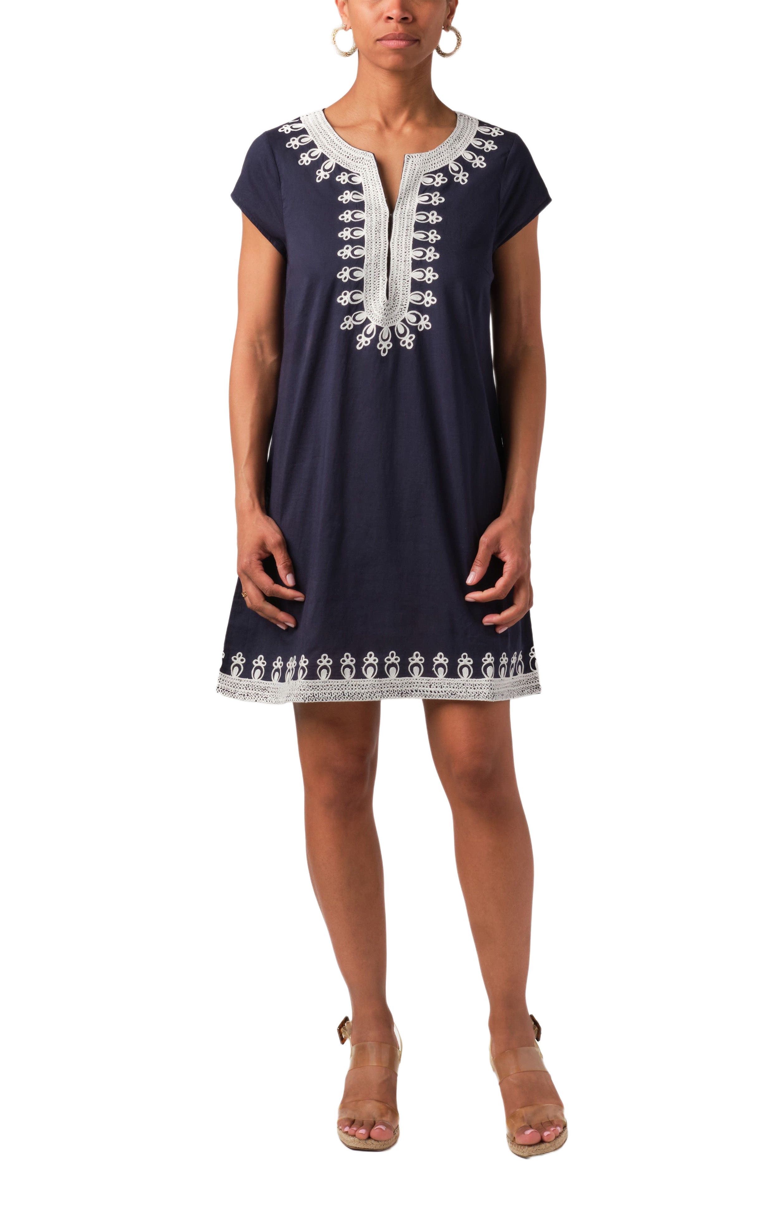 Navy/White