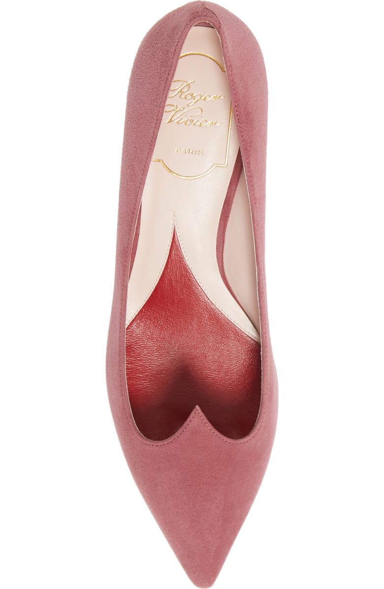 Roger Vivier I Love Vivier Pointed Toe Pump, Alternate, color,
