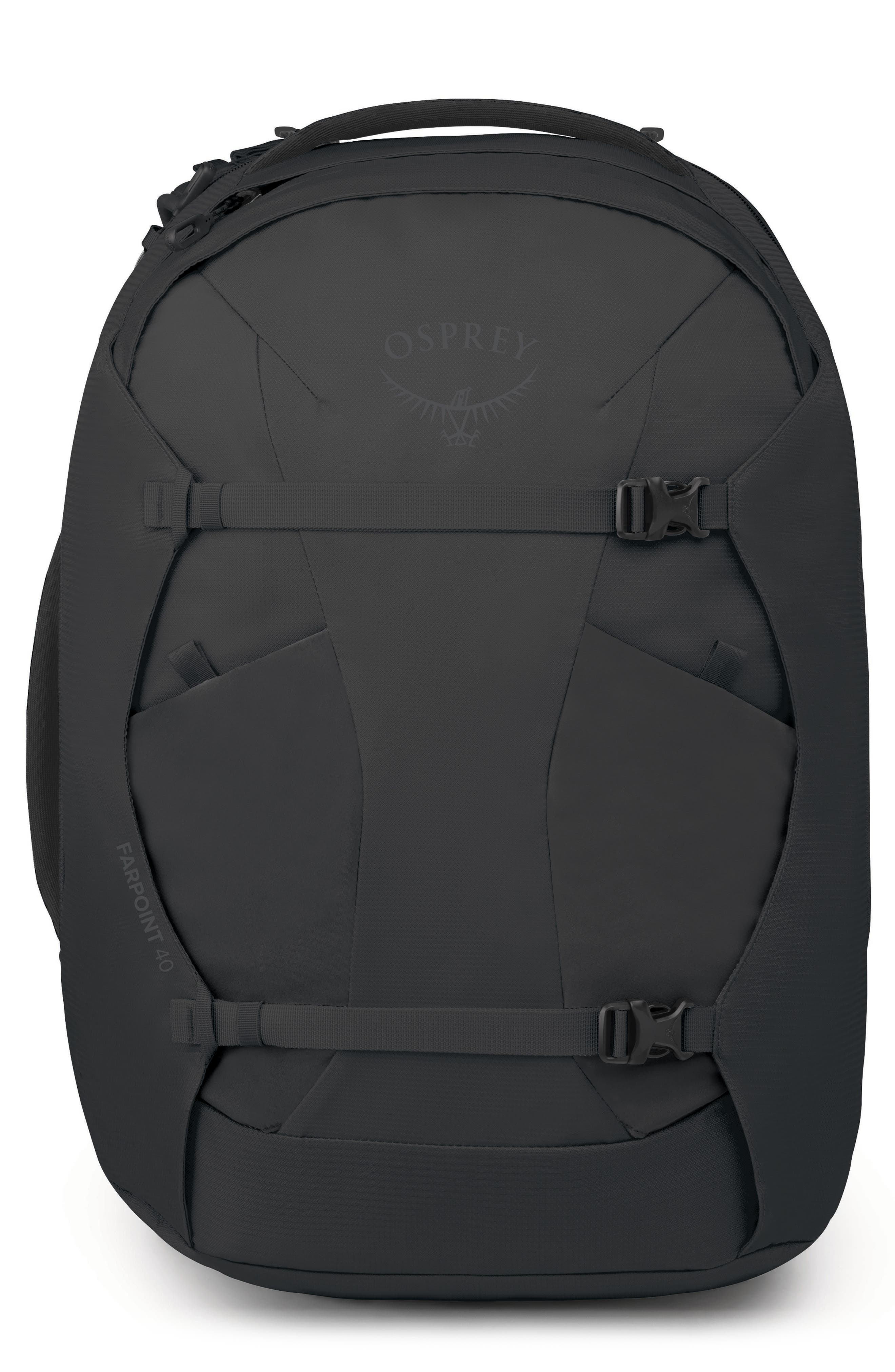Farpoint 40-Liter Travel Carry-On Backpack, Main, color, BLACK/BLACK