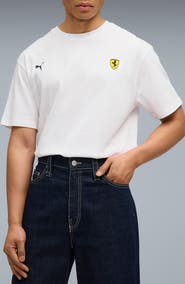 PUMA Ferrari Miami Cotton Graphic T-Shirt