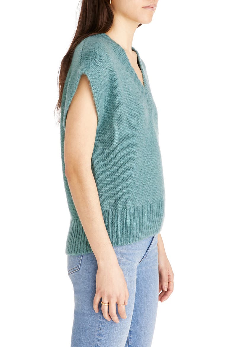Balsam Cap Sleeve Sweater, Alternate, color, SUMMER BREEZE