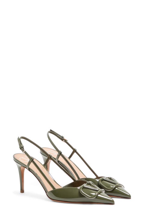VLOGO Pointed Toe Slingback Pump (Women)