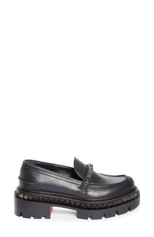 Christian Louboutin St. Roch Stud Platform Loafer