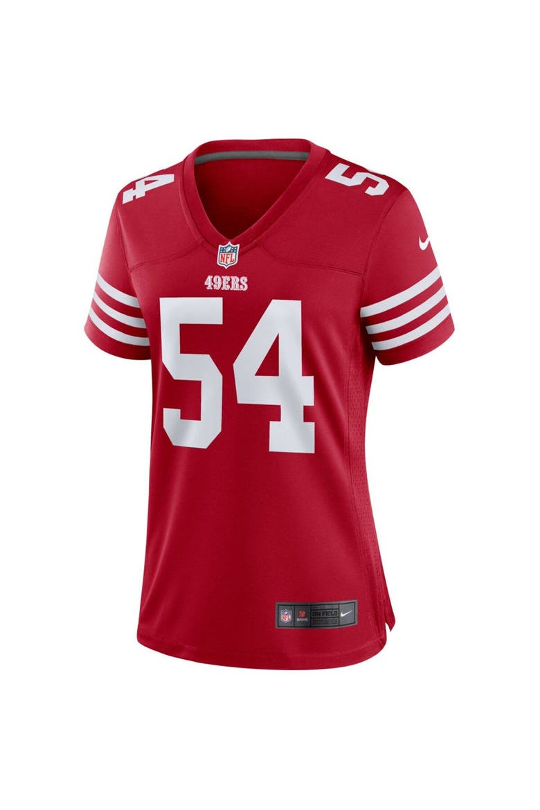 Women's Nike Fred Warner Scarlet San Francisco 49ers Player Jersey, Alternate, color, Scarlet
