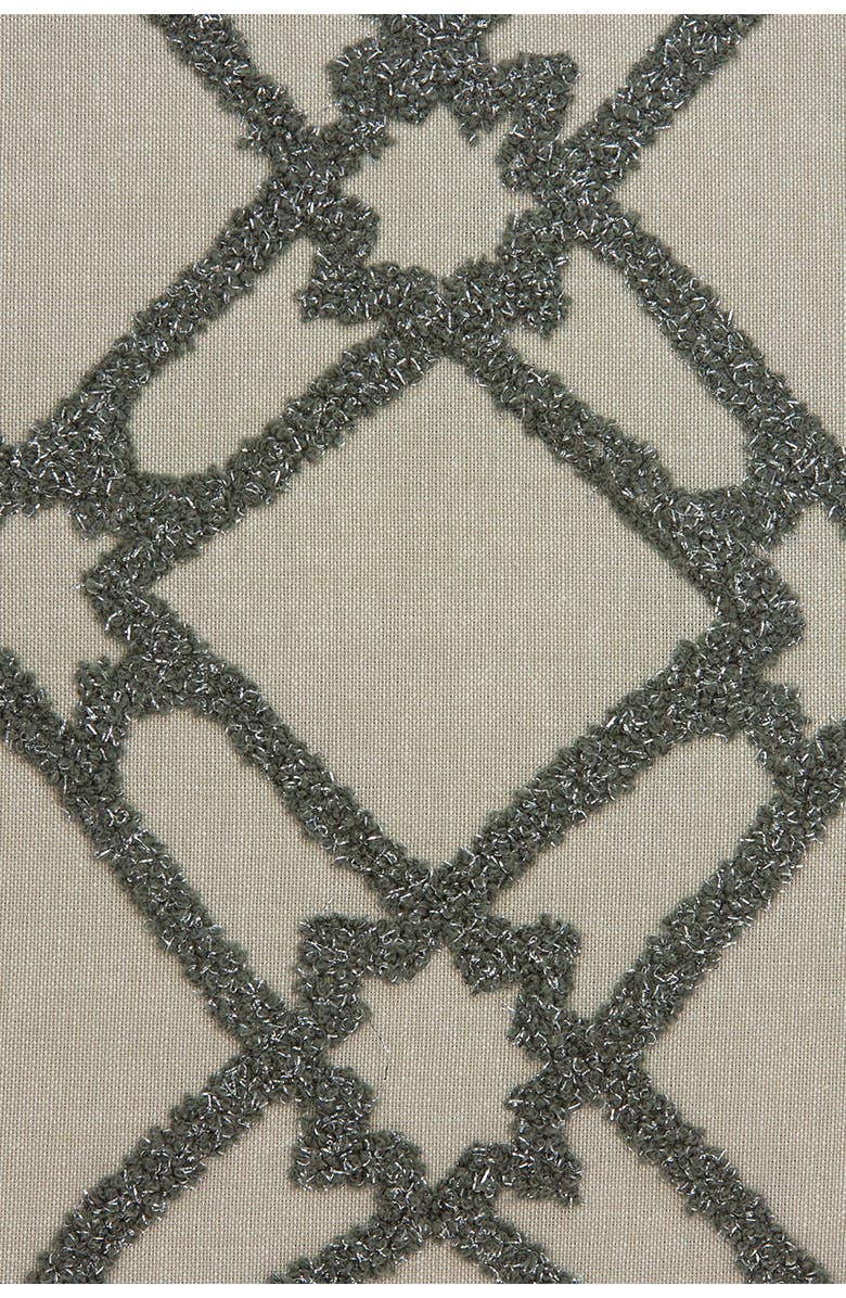 PARKLAND COLLECTION Cora Transitional Pillow - 20" x 20" - Beige, Alternate, color, Beige