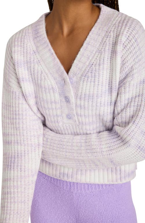 FLORENCE BY MILLS FLORENCE BY MILLS V-NECK CROP SWEATER