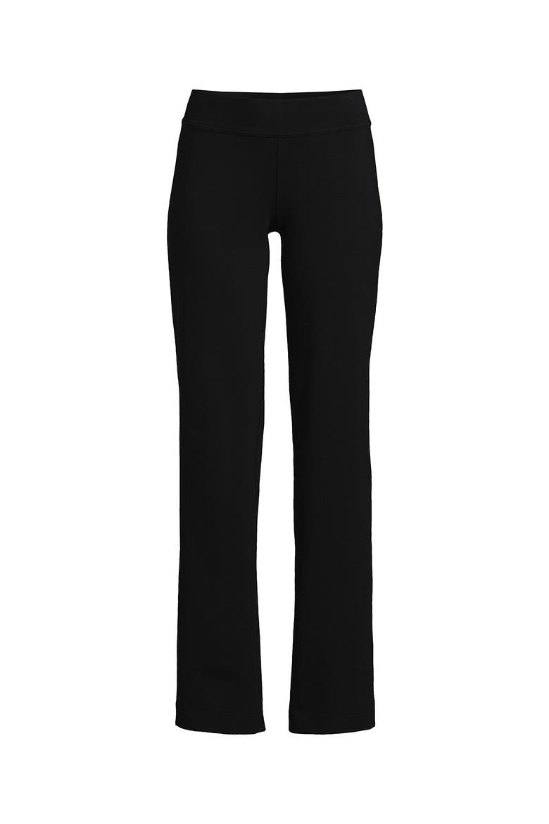 Starfish Mid Rise Straight Leg Pants, Alternate, color, Black