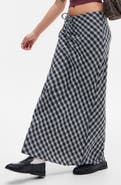 BDG Urban Outfitters Plaid Cotton Maxi Skirt