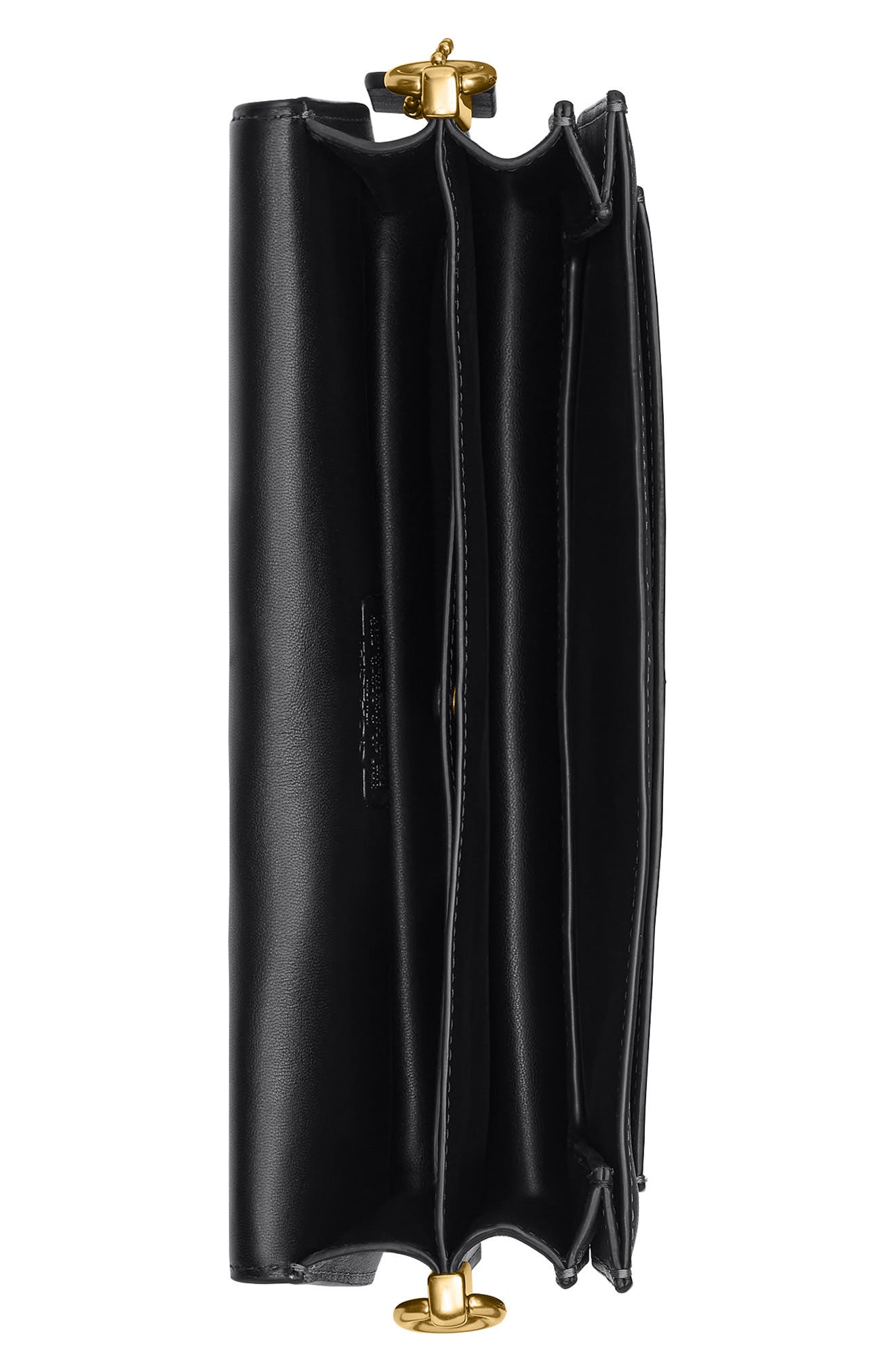 COACH Tabby 26 Leather Shoulder Bag, Alternate, color, B4/Black