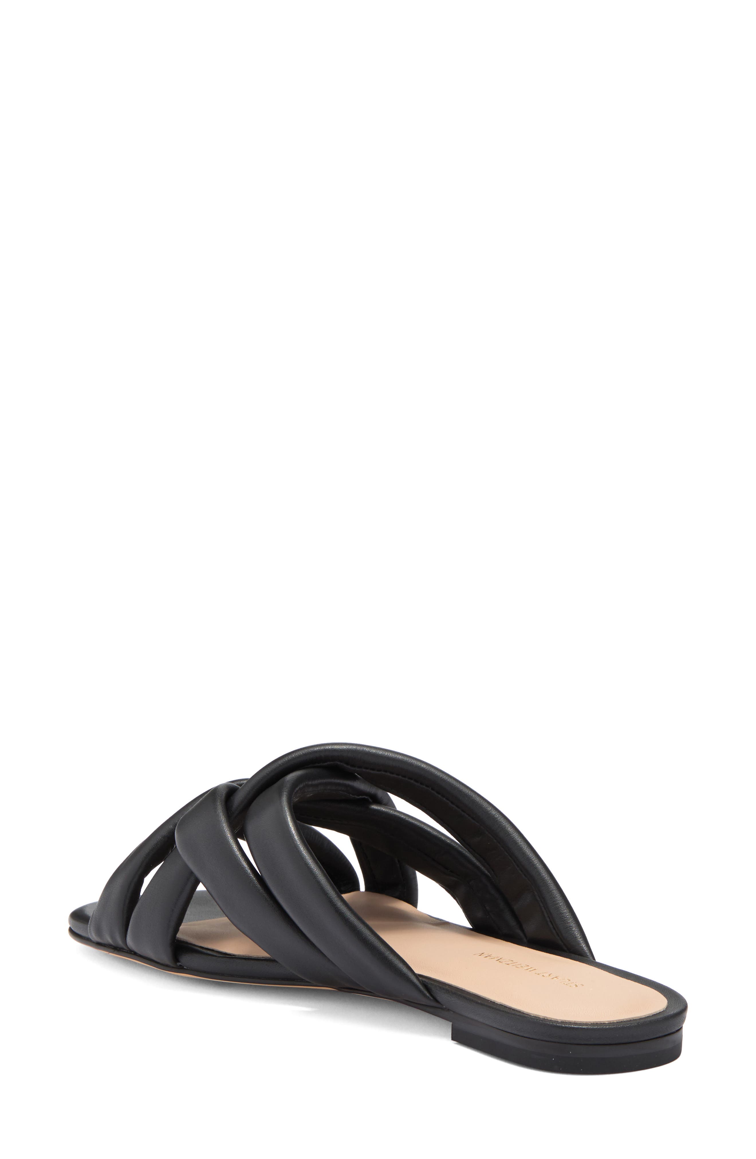 Stuart Weitzman Crossover Slide Sandal, Alternate, color, 