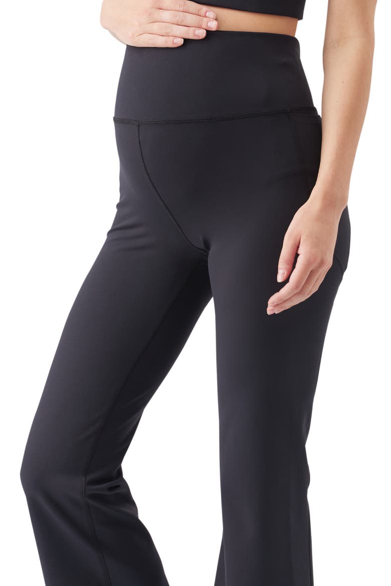 Tempo Flare Legging, Alternate, color, Black