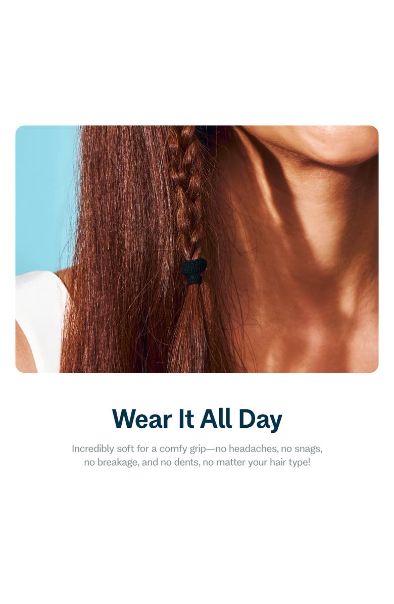 Gimme Beauty Braid Ends Medium Hair Bands, Alternate, color, Dark Brown