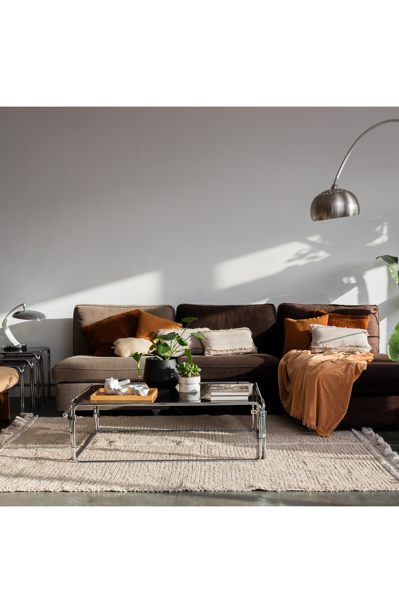 Lorena Canals Reversible Washable Rug Duetto Sage, Alternate, color, Olive