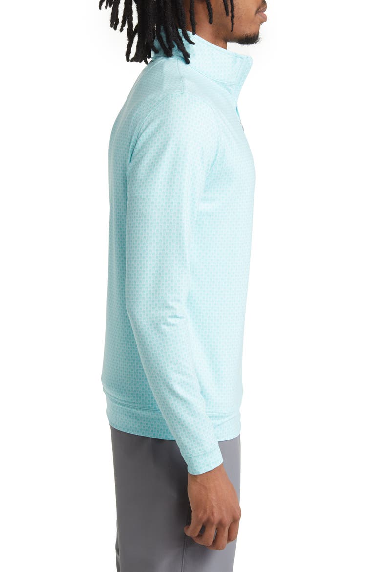 Perth Pina Skullada Performance Pullover, Alternate, color, CELESTE