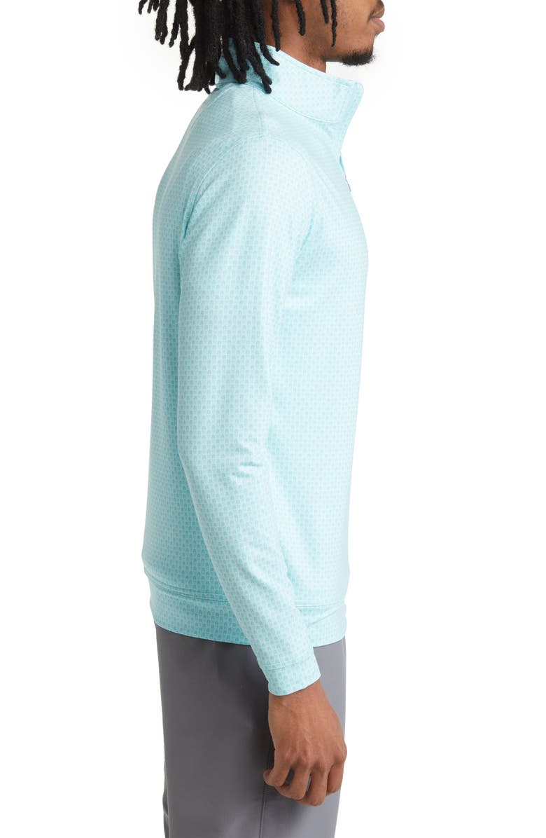 Peter Millar Perth Pina Skullada Performance Pullover, Alternate, color, Celeste