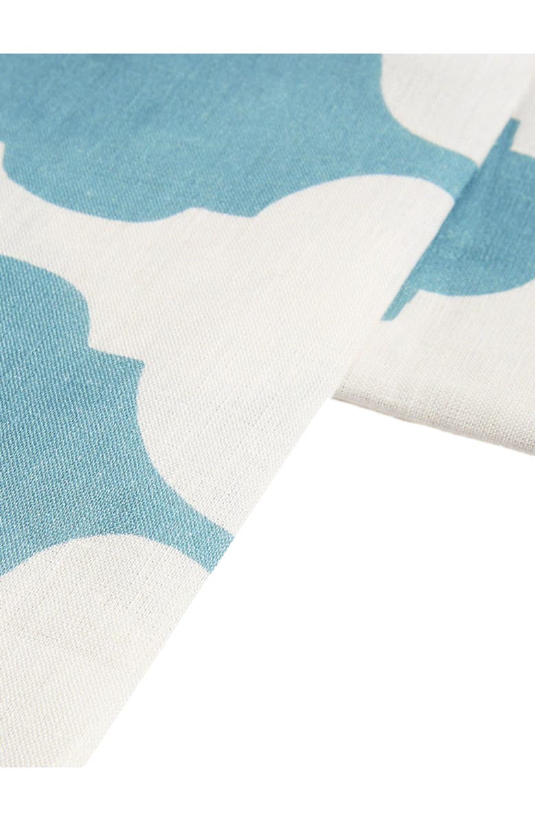 La DoubleJ Large Tablecloth, Alternate, color, Plaza Sky Blue