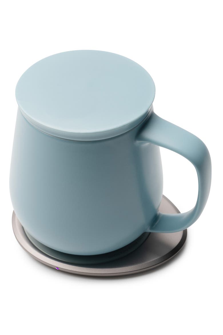 Ui+ Mug & Warmer Set, Alternate, color, MOONMIST BLUE