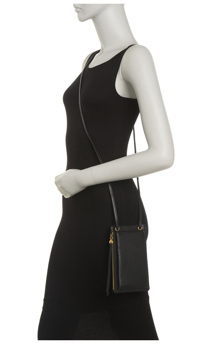 HOBO Agile Leather Phone Crossbody Wallet, Alternate, color, 