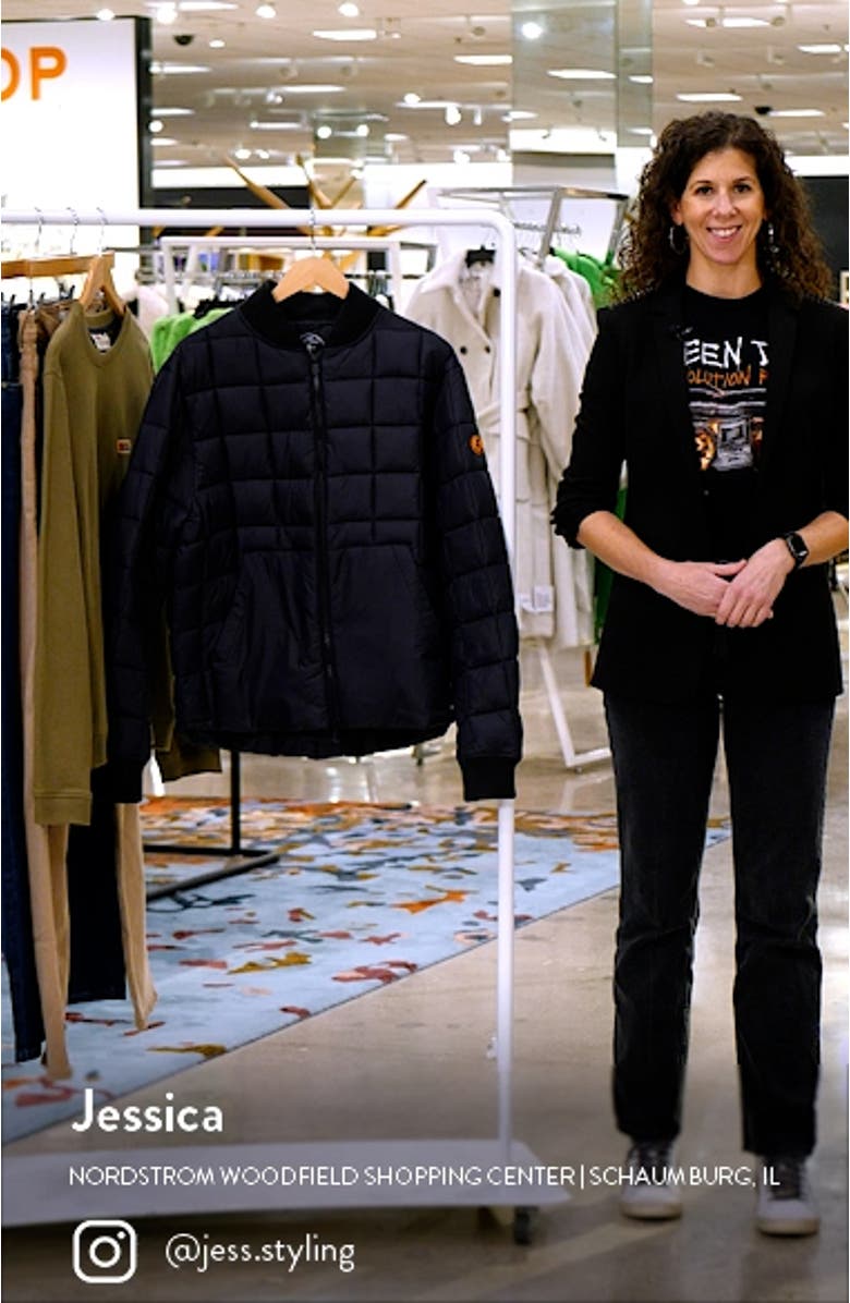 Izar Box Quilted Jacket, sales video thumbnail