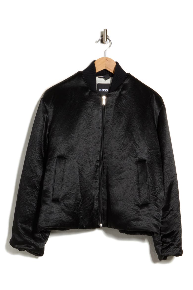 Pagori Bomber Jacket, Alternate, color, BLK