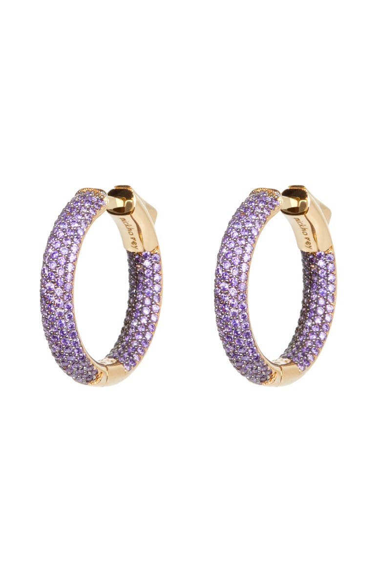 Mini Tire Hoop, Main, color, Purple/Gold
