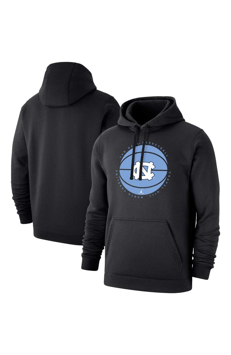 Jordan Brand Men's Jordan Brand Black North Carolina Tar Heels Basketball Pullover Hoodie, Alternate, color,