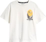 smALLSAINTS by ALLSAINTS Kids' Smile Cotton Graphic T-Shirt
