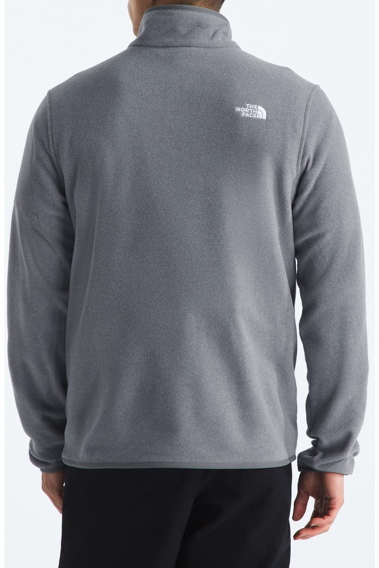 Glacier Fleece Quarter Zip Pullover, Alternate, color, TNF MID GREY HEATHER
