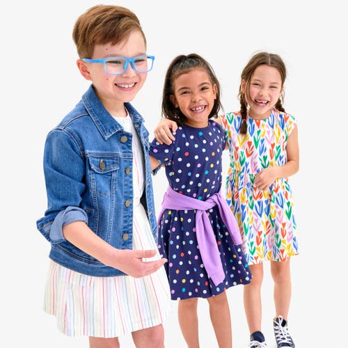 Primary Kids Denim Jacket In Multi