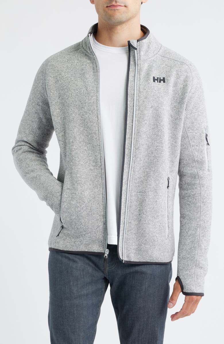Helly Hansen Varde 2.0 Fleece Jacket, Main, color, Grey Fog