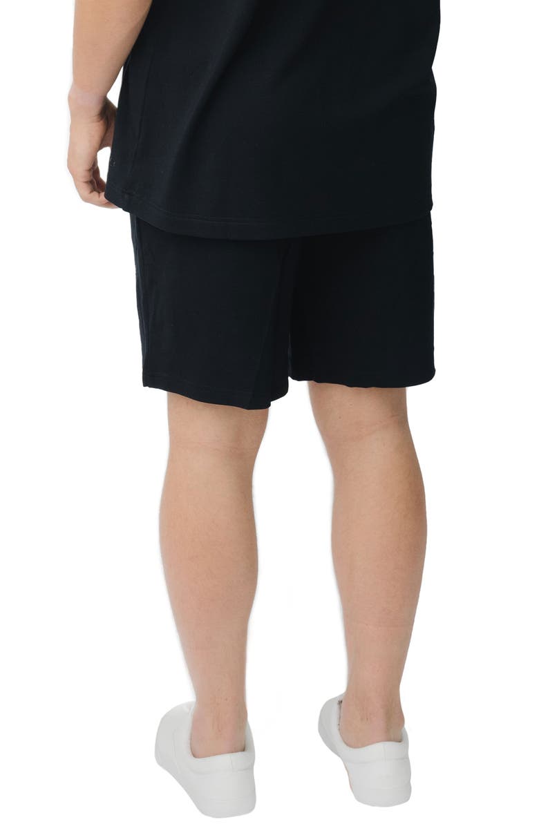 Cozy Earth Ultrasoft Pajama Shorts, Alternate, color, Black