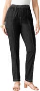 Roaman's Plus Size Easy Wear Straight Leg Jean