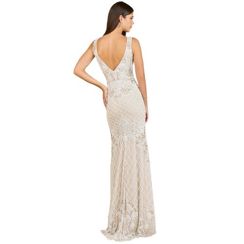 Lara New York High-neck Sleeveless Wedding Gown In White